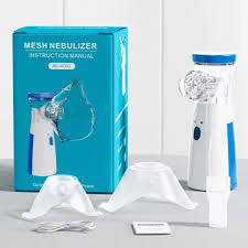 Portable Mesh Nebulizer USB & Battery Operated | Mini Nebulizer With Mask